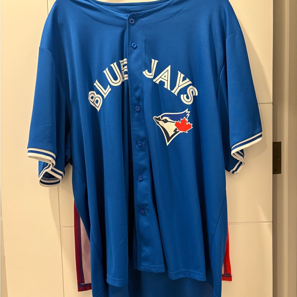 MLB Blue Jays Blue Pride Cape Jersey. | Size XL